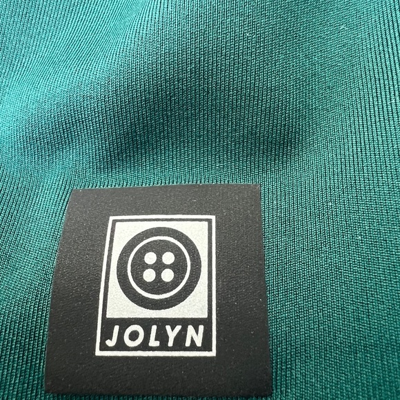 Jolyn INDY LONGLINE RACERBACK BRA Green Size Small - Picture 4 of 6